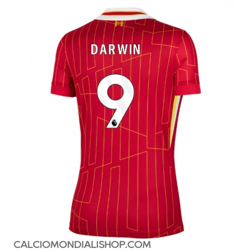 Maglie da calcio Liverpool Darwin Nunez #9 Prima Maglia Femminile 2024-25 Manica Corta